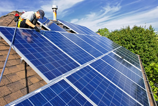 Solar Panel Installation from A C Electric Corp